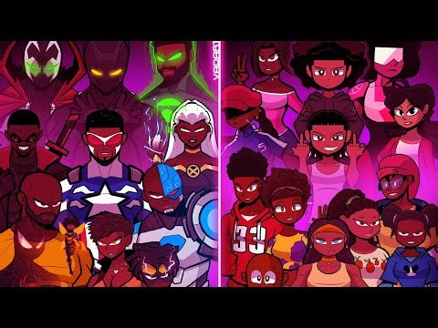 Black History Month Cartoon Mix [AMV] - Pray For Me ~ The Weekend✊🏾✊🏾✊🏾