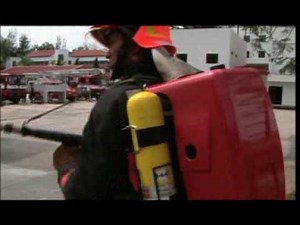 (SCDF Innovation) Backpack Water Mist Gun