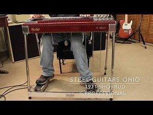 1971 Sho~Bud Professional Pedal Steel Guitar