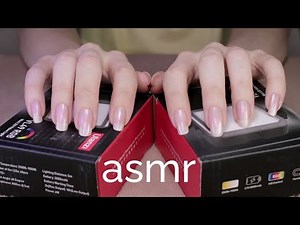 [ASMR] Cardboard Boxes * Scratching & Scratchy Tapping on Product Boxes (NO TALKING)