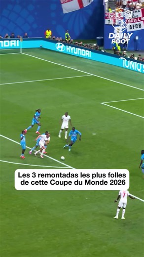 Les 3 remontadas les plus folles Coupe du Monde 2026 jusqu' à maintenant🔥 #football #france #foot #viral #fyp