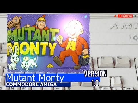 Commodore Amiga -=Mutant Monty=- version 1.0