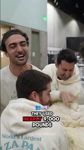 World’s Largest Pizza Ever Made! 🍕