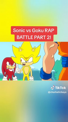 Sonic y Goku: Batalla de Rap Parte 2