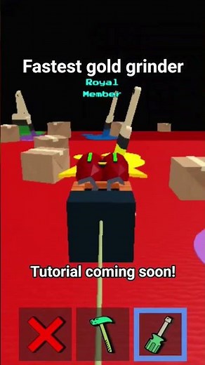 babft gold grinder with spring #buildaboatfortreasure #babft