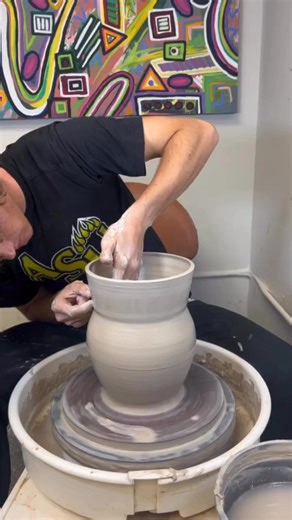 4.4K views · 92 reactions | A simple technique that adds a lot of character to a simple vase! Let me know what you think! | Riley O'Neil | Facebook