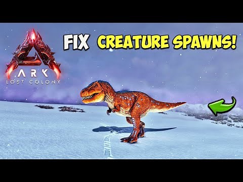 How To Fix Creatures NOT Spawning on Single Player! | ARK Survival Ascended