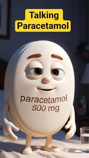 talking paracetamol💊 #shorts #paracetamol #medicine #talkingobjects #tablet #rxobjecttalk