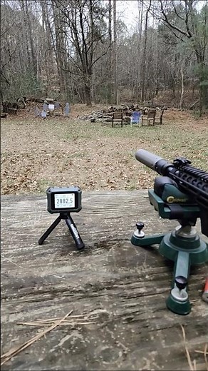 Athlon Rangecraft Chronograph. Easy button for velocity measure.