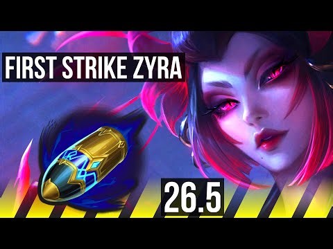 ZYRA & Yuumi vs JHIN & Nautilus (ADC) | First Strike | BR Grandmaster | 26.5