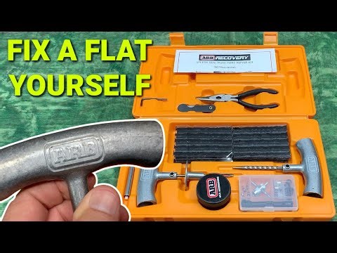 Fix A Flat Tire Yourself ~ ARB Speedy Seal 2 Tire Repair Kit