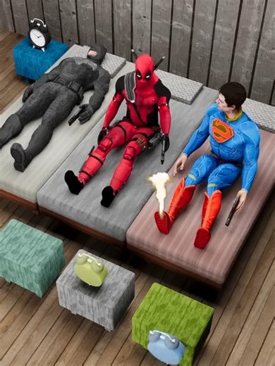 Spider-Man vs Superman vs Batman: The Ultimate Cartoon Challenge