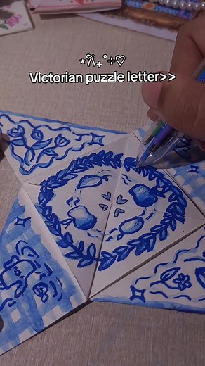 Victorian Puzzle Lettering Tutorial