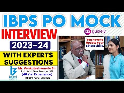 IBPS PO Mock Interview 2023-24 | Bank PO Interview Experience & Mock Questions | Preparation Tips