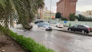 Heavy rain lashed Muscat on Wednesday leading to waterlogging and gridlock in the city. The Royal Oman Police urged motorists to drive with caution. Video by: Robin Sebastian #MuscatRain #OmanWeather #TheArabianStories | The Arabian Stories