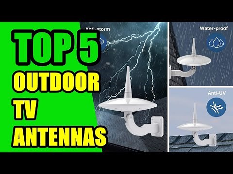 TOP 5: Best Outdoor TV Antennas with Long Range 2022 | HD Antennas