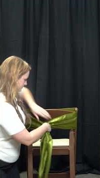 How To Make A Fancy Flip Chair Sash
