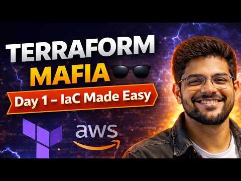 🔥 Terraform Mafia 🕶️ Day 1 | Learn Infrastructure as Code (IaC) from Scratch