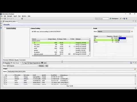 Informatica Data Quality on Informatica Developer (Power Center Express)