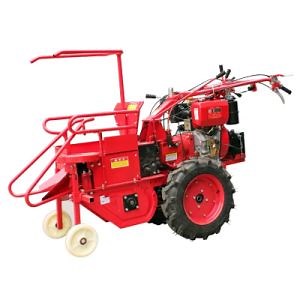 [Hot Item] Wholesale 8 HP Gasoline Power 1 Row Small Mini Sweet Corn Picking Harvesting Picker Machine