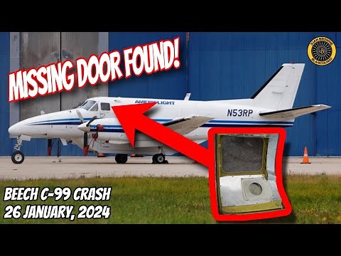 Beechcraft C-99 Door Open In Flight Crash! 24 January 2024