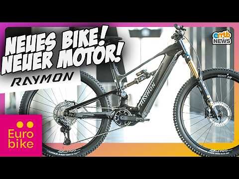 🔥RAYMON Ravor – new e-bike with new Yamaha engine – a highlight of Eurobike 2025