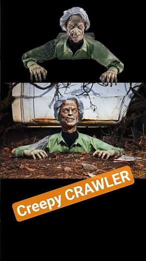He's TOO FAST! 😱 Spirit Halloween's New CREEPY CRAWLER is Terrifying! #Shorts