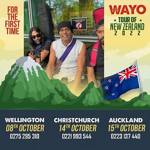 12K views · 950 reactions | WAYO - Tour of New Zealand ❤️ For the first time! Wellington - 8th October - 0275 295 310 Christchurch - 14th October - 0221 993 544 Auckland- 15th October - 0223 137 440 #WAYO #NewZealand | WAYO | Facebook