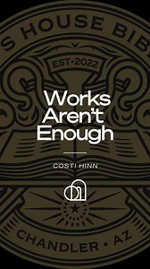 78K views · 1.3K reactions | In his recent sermon at The Shepherd's House Bible Church, Costi W. Hinn explained that your own works can't save you. Righteousness is only found through Christ. Watch: https://www.shepherdsaz.org/sermons | For The Gospel | Facebook