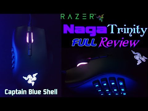 RAZER NAGA TRINITY IN DEPTH REVIEW SETUP AND GAMEPLAY WITH WORLD OF WARCRAFT l CAPTAIN BLUE SHELL