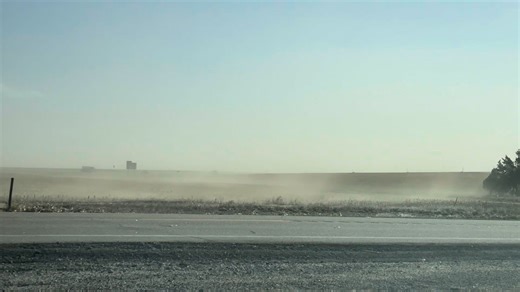 Here's what it looks like near Colby in northwest Kansas. Goodland reported a 69 mph gust within the last hour. High fire danger and treacherous travel conditions are on the menu today and Saturday. 🎥 Abby Wray KAKE/Wyatt Glosson | KAKE News