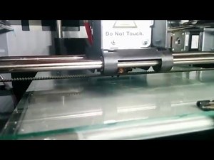 Da Vinci Pro 3D Printer - Printing On Glass Tutorial