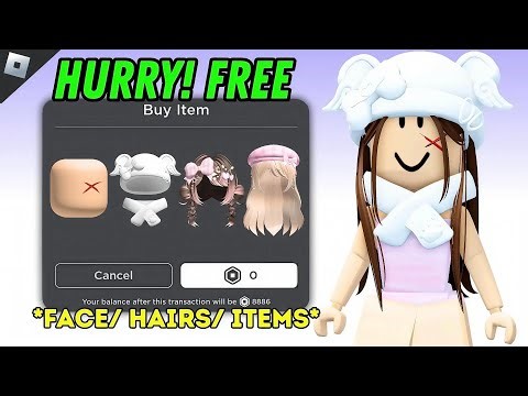 *EASY* FREE FACE & ITEMS GET NOW! ROBLOX
