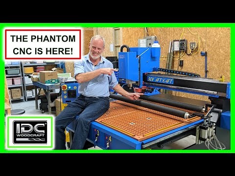 New Phantom CNC Router 4x4 Intro To IDC Woodcraft At Phantom CNC Systems
