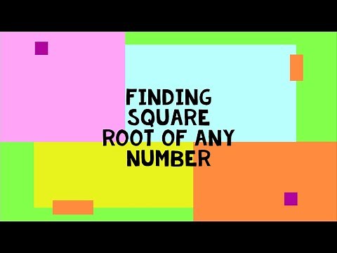 How To Find Square Root Of Any Number | Very Easy Method | Maths Nerd