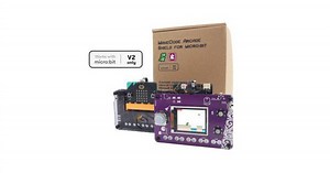 micro:bit V2 MakeCode Arcade Shield ready with Battery and 1.8" TFT Color Screen