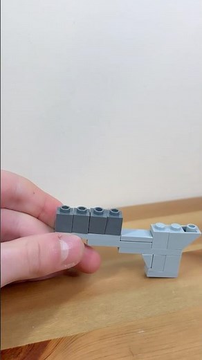 Building a mini Lego gun under a minute