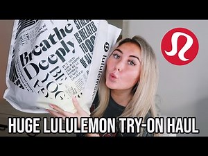 HUGE LULULEMON TRY-ON HAUL *SPRING 2020*