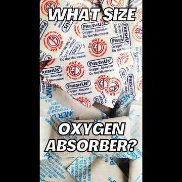 The Oxygen Absorber Size Hack Every Freeze Dryer Should Know! 🔥