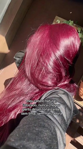 Cabelo Vermelho Natural: Marsala Hair e Dicas de Coloração