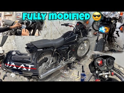 Vansh ki splendor ko modified karva diya 😎 full modified