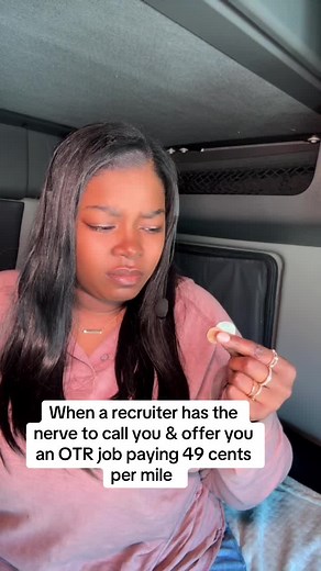 Truck Driver's First Job Offer After CDL School