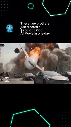 These 2 Brothers just created a $200,000,000 AI Movie in one day! 📽: @The Dor Brother's #seedance #kling #midjourney #veo3 #sora