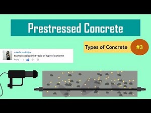 What is Prestressed Concrete? || Types of Prestressed Concrete || Types of Concrete #3