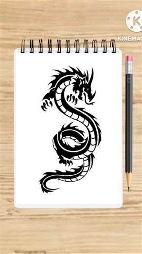 How to draw a Dragon step by step@Drawingranajit4832 #shorts#viral#viralvideo#attitude#anime#drawing