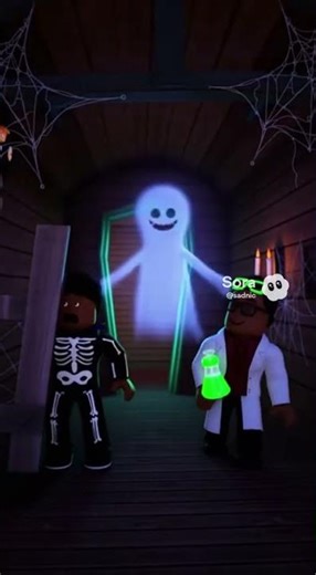Bloxy B & Friends Survive the Haunted House! 👻😂 | Roblox Halloween Special 🎃