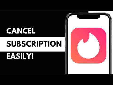 How to Cancel Subscription on Tinder (2026) | Stop Tinder Subscription