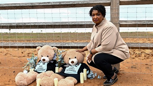 'Babies in detention': Stacey Abrams sounds alarm on Texas ICE site holding children