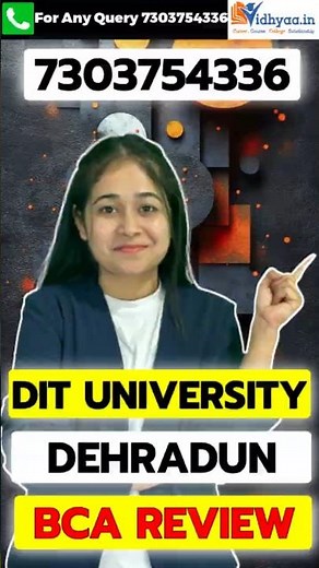 DIT University BCA Review 2026 💻 Fees, Placement & Reality Check!