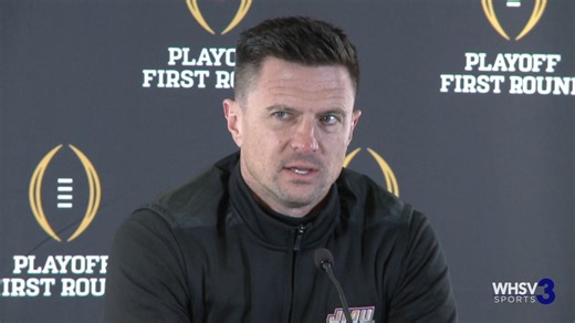 James Madison's season ends with a 51-34 loss to Oregon. Bob Chesney postgame: "Ending it on this night isn't ideal but it doesn't take away from what we did throughout the course of the year." Full story in the morning recapping JMU's historic season | Jarvis Haren TV